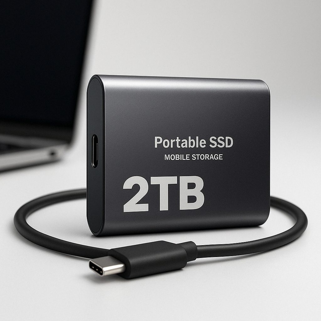 PortUltra | Disque SSD Portable 2 To Ultra Rapide – Stockage Externe Compact
