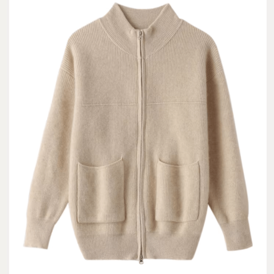 Cardigan en Laine Mérinos Décontracté pour Femmes - Vela Vici 🇫🇷