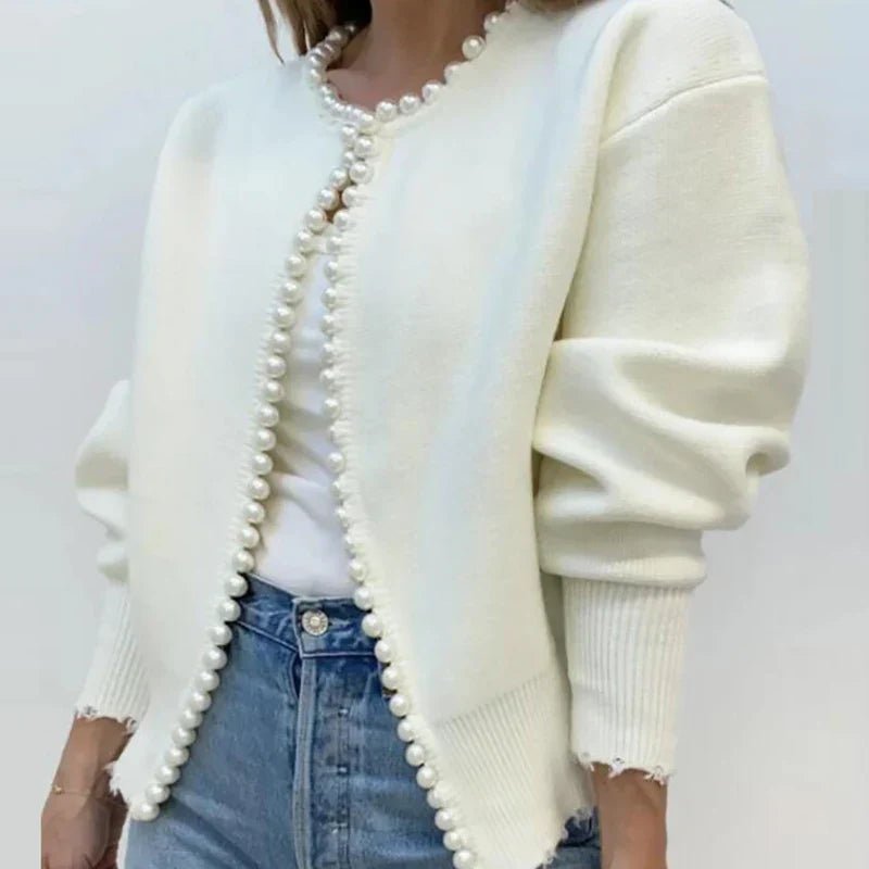 Cardigan Femme Orné de Perles - Vela Vici 🇫🇷