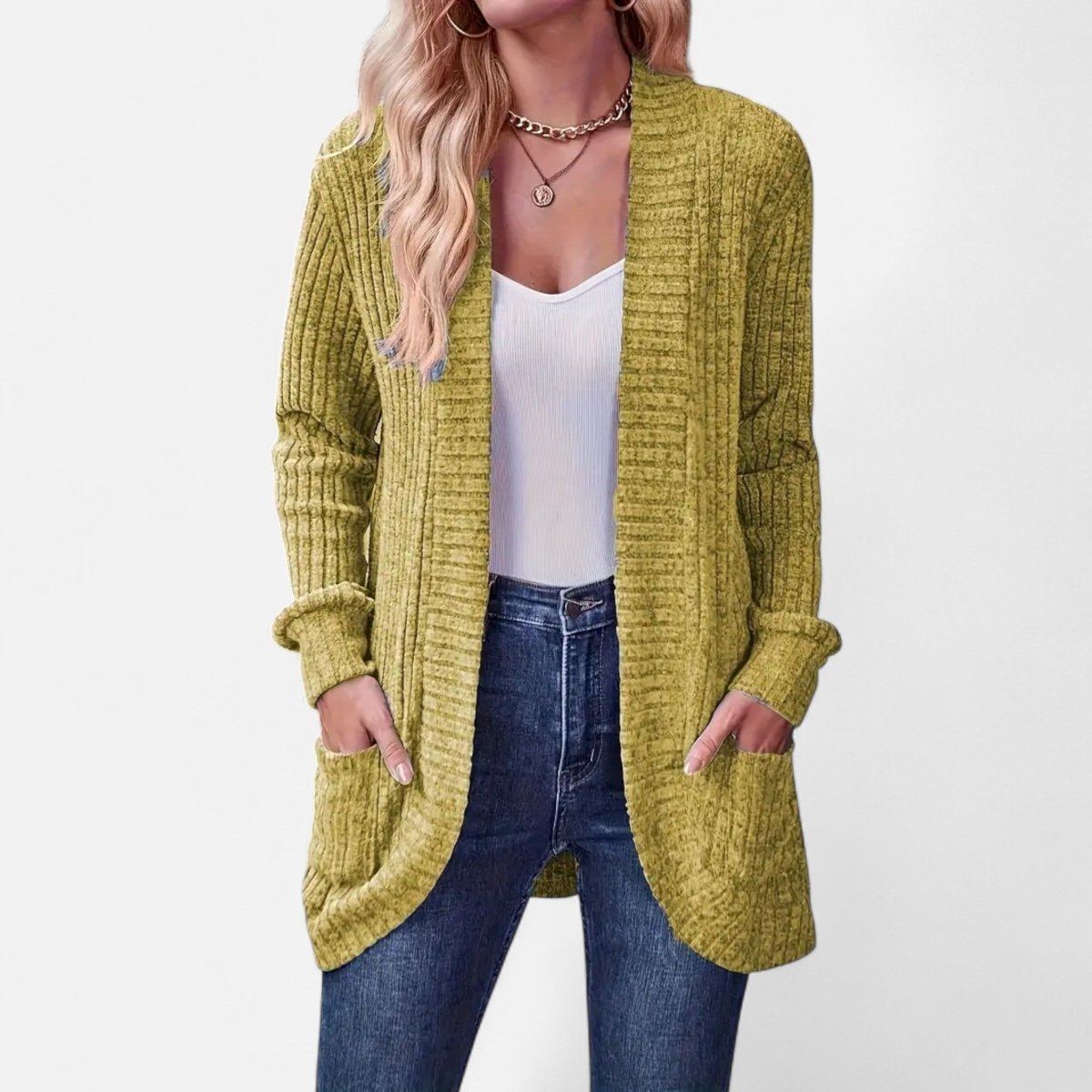 Chic Women's Knit Cardigan - Vela Vici 🇫🇷