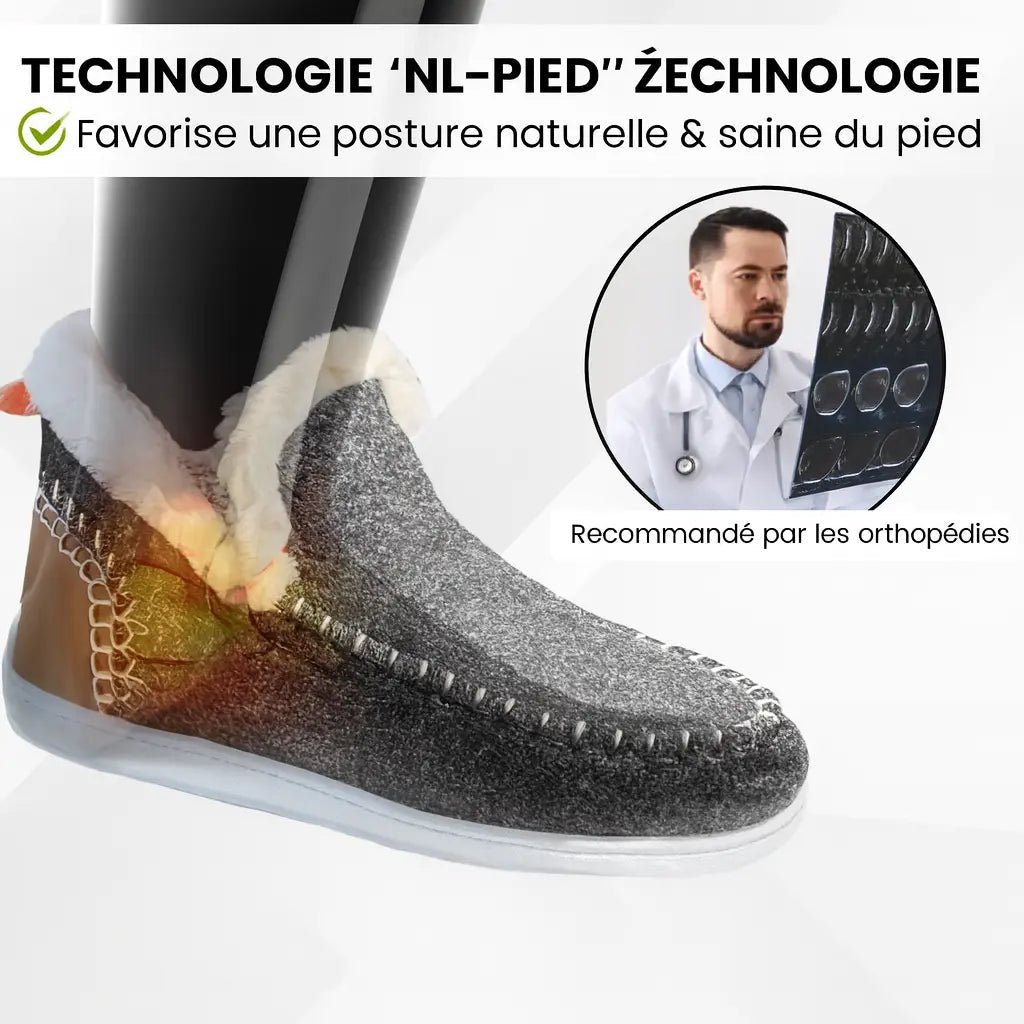Luvvia | Chaussure Ergonomique Avec Doublure En Peluche. - Vela Vici 🇫🇷