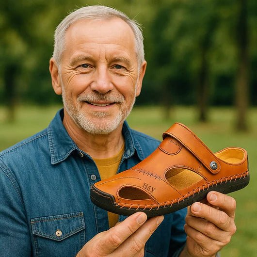 OrthoFlex | Sandales Orthopédiques en Cuir - Vela Vici 🇫🇷