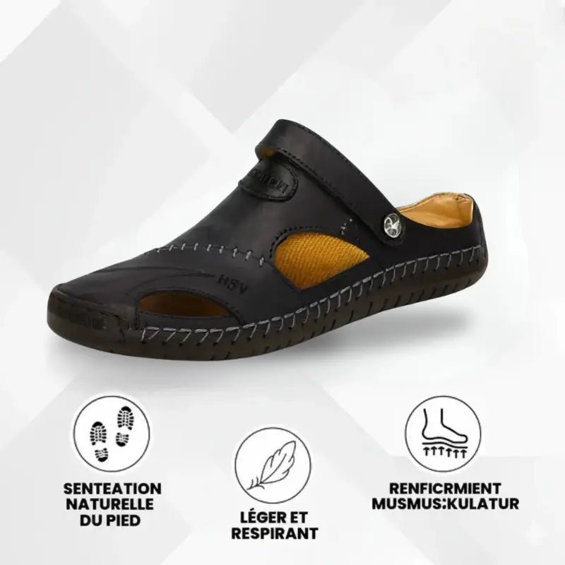 OrthoFlex | Sandales Orthopédiques en Cuir - Vela Vici 🇫🇷