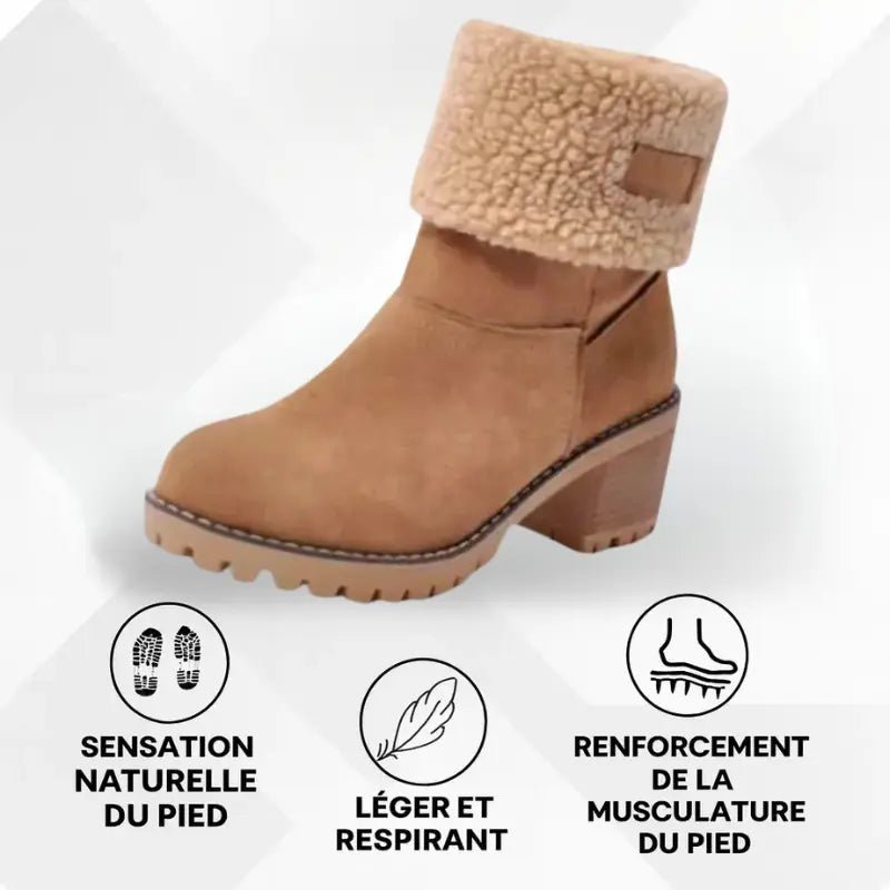OrthoLinda - Bottes Ergonomiques et soulageant la douleur pour l'automne et l'hiver - Vela Vici 🇫🇷