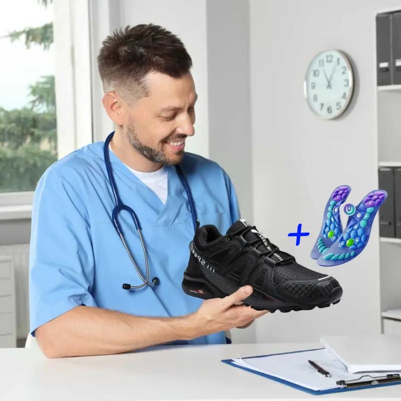 OrthoTrekking Chaussures Orthopediques + Semelles VitalSole - Vela Vici 🇫🇷