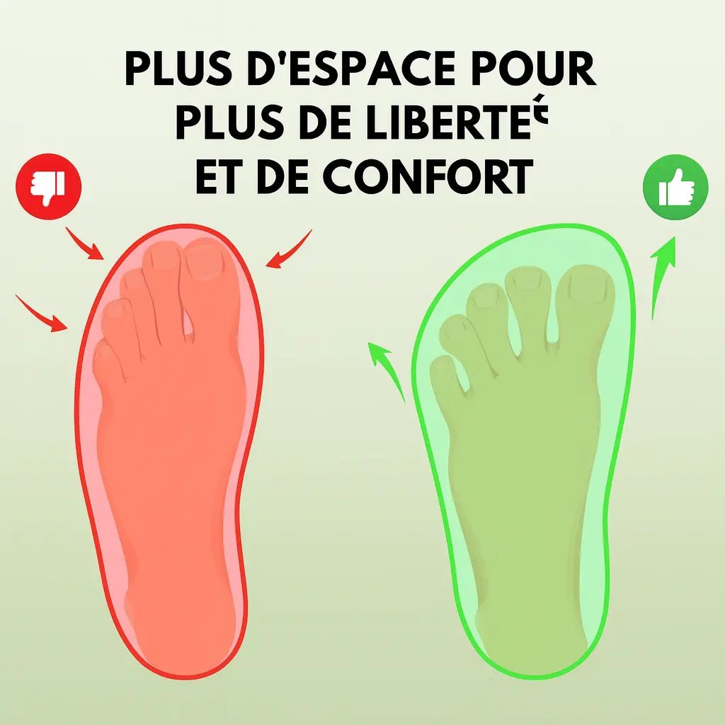 OrthoTrekking Chaussures Orthopediques + Semelles VitalSole - Vela Vici 🇫🇷