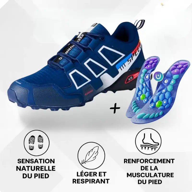 OrthoTrekking Chaussures Orthopediques + Semelles VitalSole - Vela Vici 🇫🇷