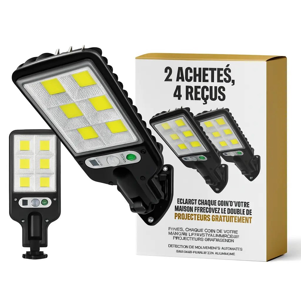 Projecteur Solaire à LED | IlumiMax (Liquidation 🔥) - Vela Vici 🇫🇷