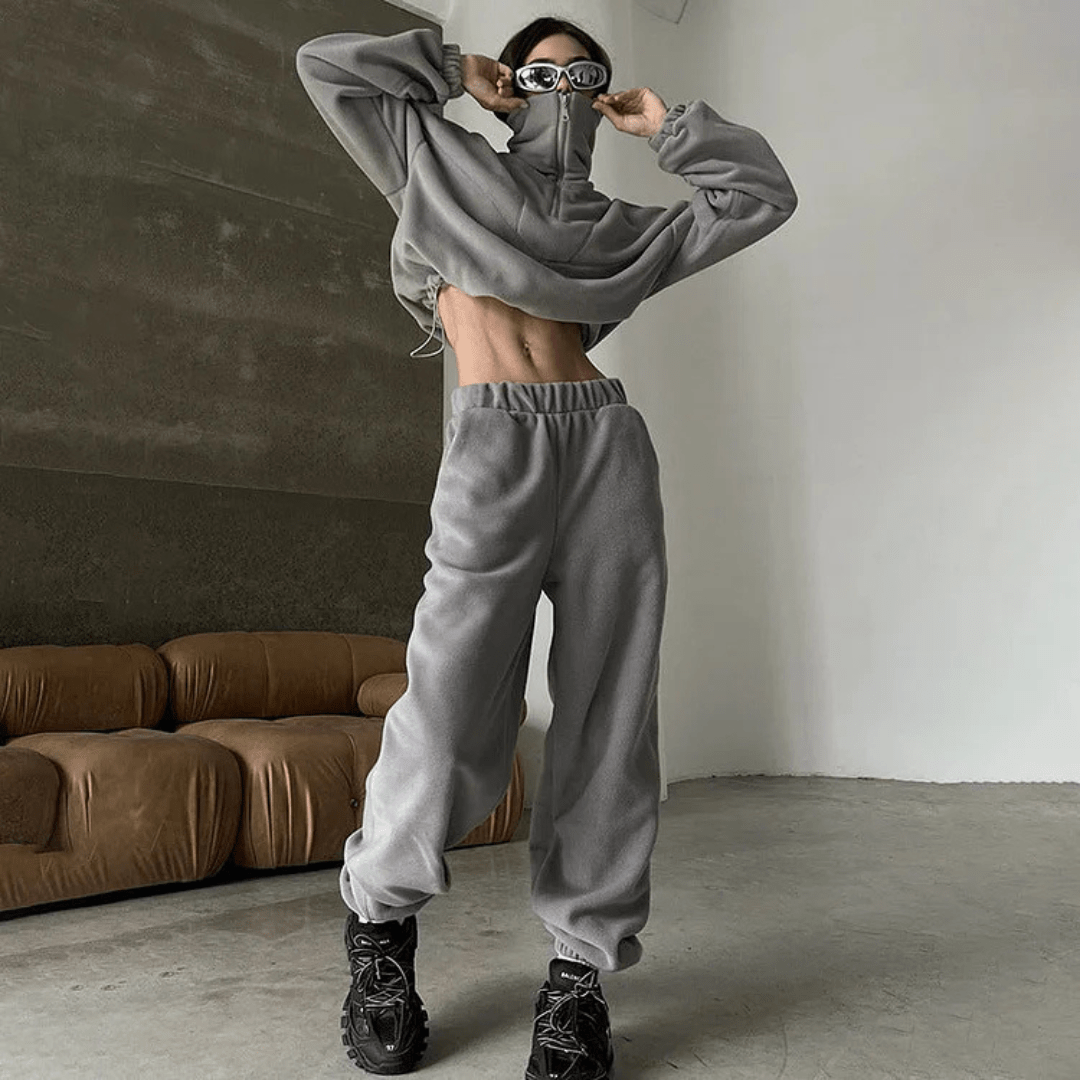 Pull à col zippé Aliyana pour femmes - Vela Vici 🇫🇷