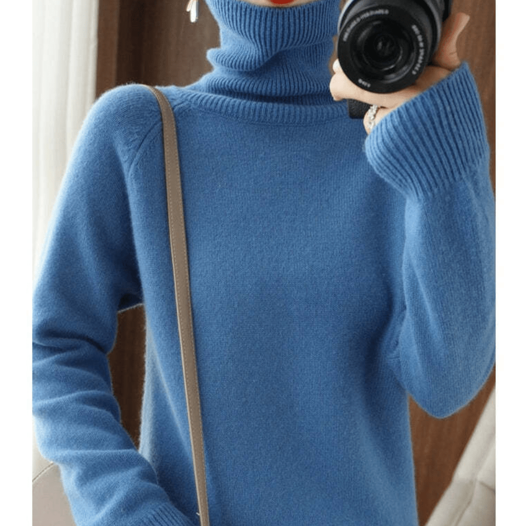 Pull Chic à Col Roulé pour Femmes - Vela Vici 🇫🇷