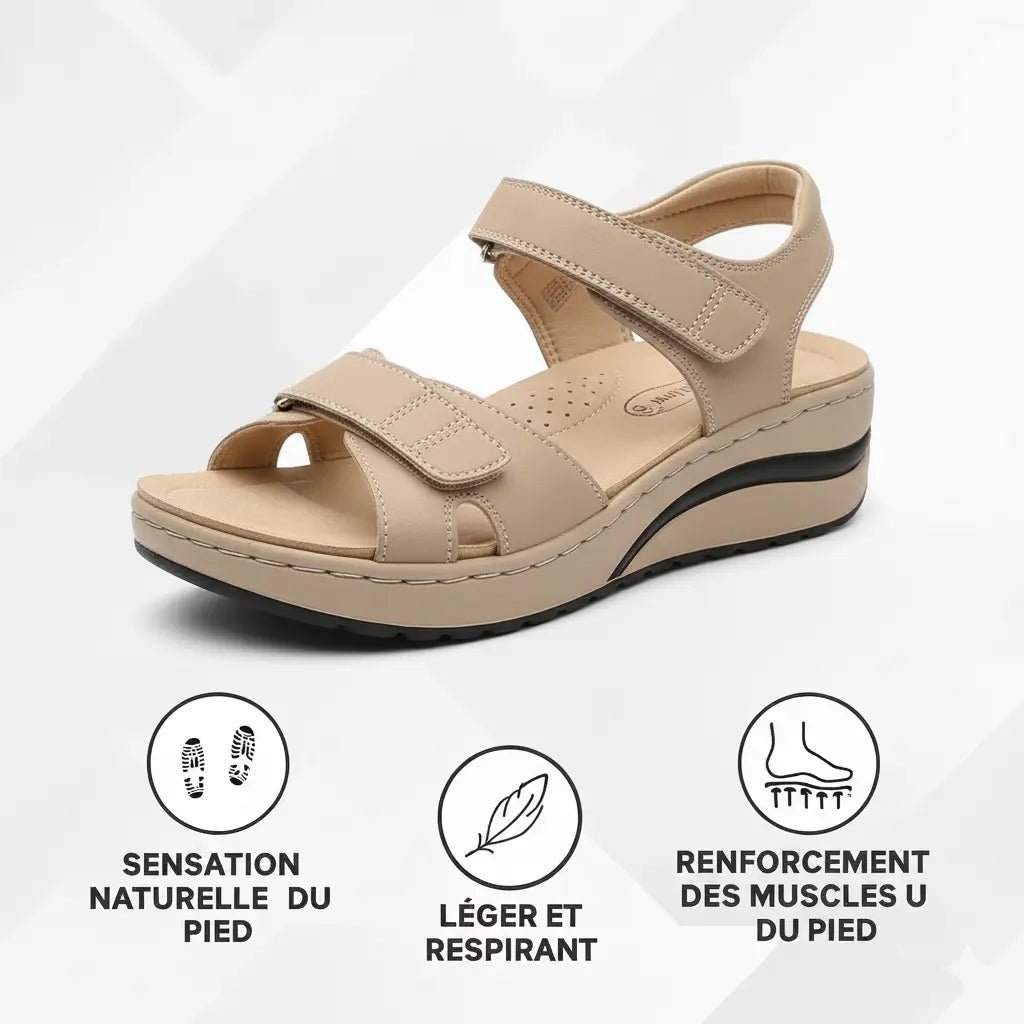 Sandales orthopédiques Alfreda - Vela Vici 🇫🇷