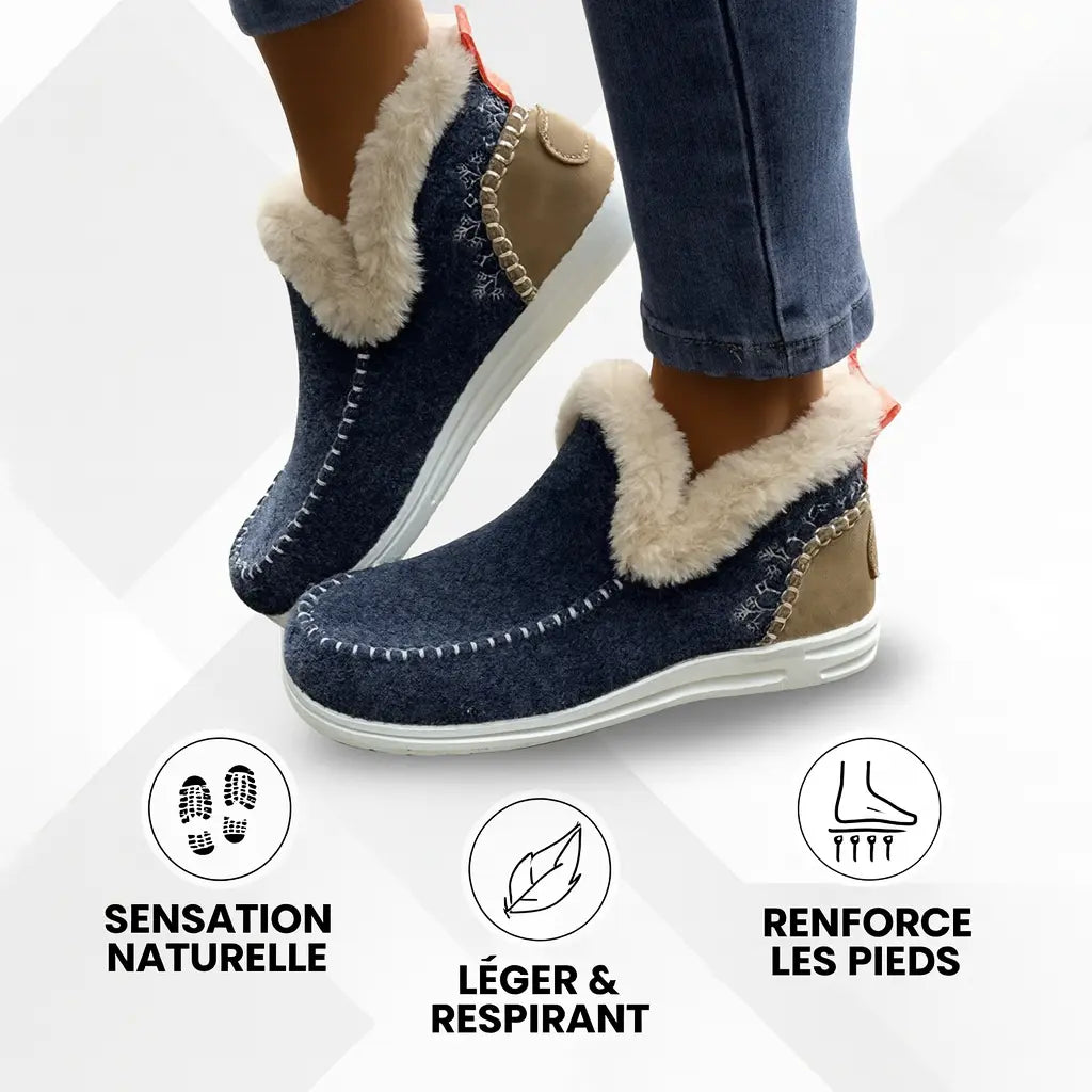 Luvvia | Chaussure Ergonomique Avec Doublure En Peluche.
