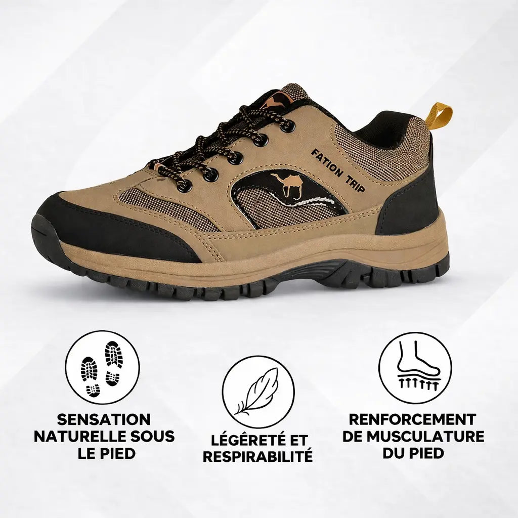 OrthoTrip Men's Ergonomic Comfort Shoes, Pain Relieving