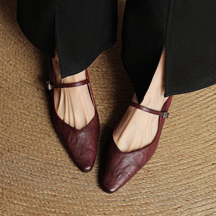 Orella | Genuine Leather Mules 