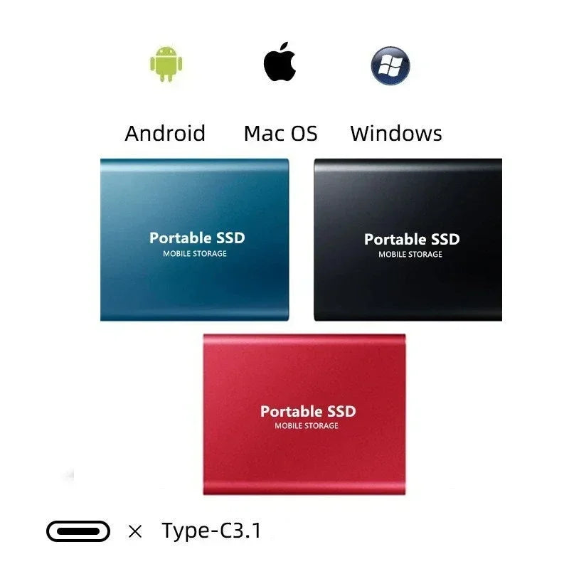 PortUltra | Disque SSD Portable 2 To Ultra Rapide – Stockage Externe Compact