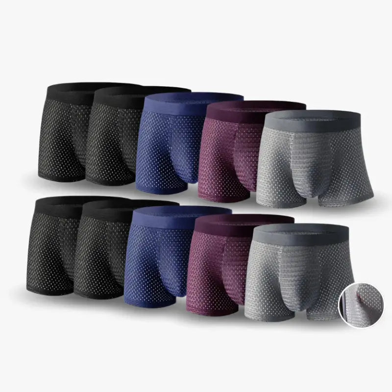 Boxers en Fibre de Bambou | Achetez 5 Obtenez 10 - Vela Vici 🇫🇷