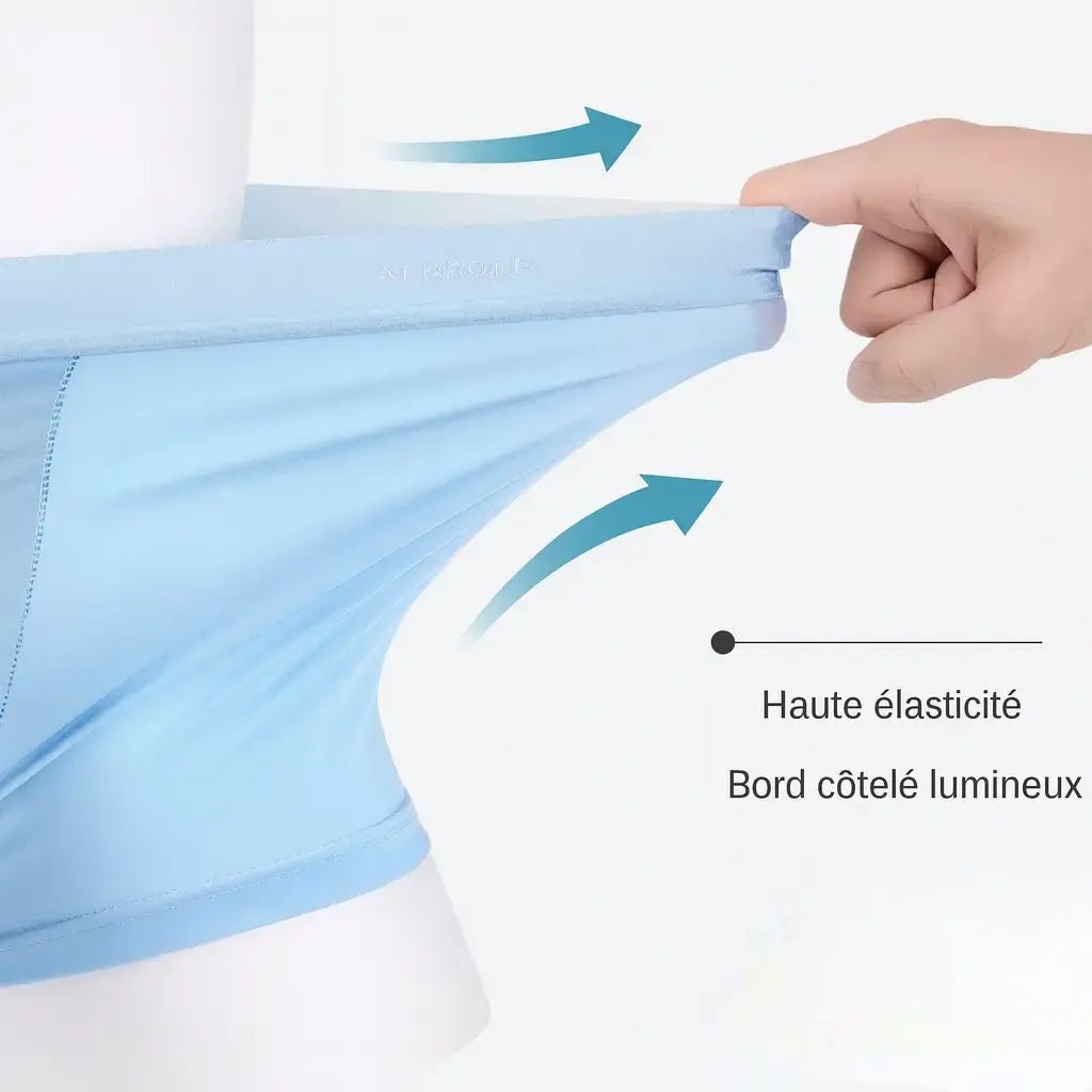 GLACIERBOXER | Box IceSilk - Bit de 4 Boxers - Vela Vici 🇫🇷