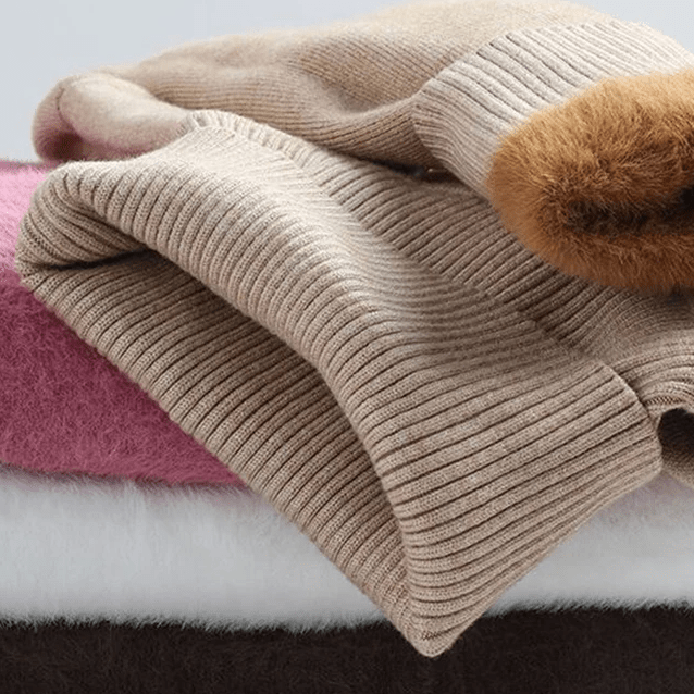 Jasmyn | Pull en Maille à Col Roulé - Vela Vici 🇫🇷