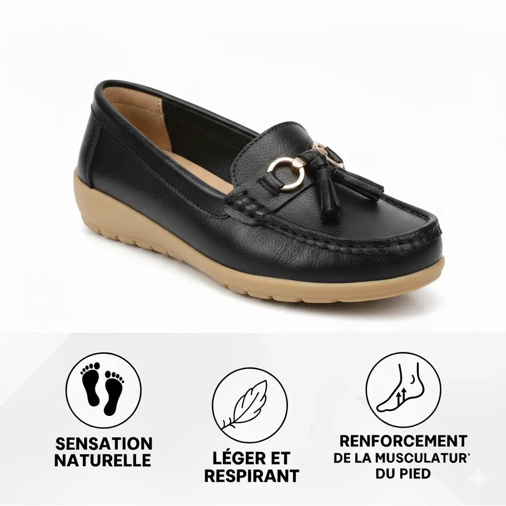 Mocassin Orthopédique en Cuir - Vela Vici 🇫🇷