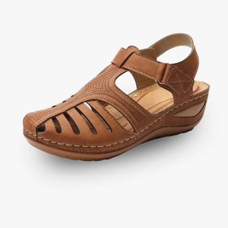 Sandales Orthopédique en Cuir pour Femmes | MelliConfort - Vela Vici 🇫🇷